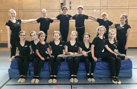 Trainingscamp der DJK-Bruchsal Rhythmische Sportgymnastik 2020