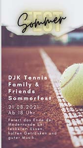 DJK Tennis Family & Friends Sommerfest