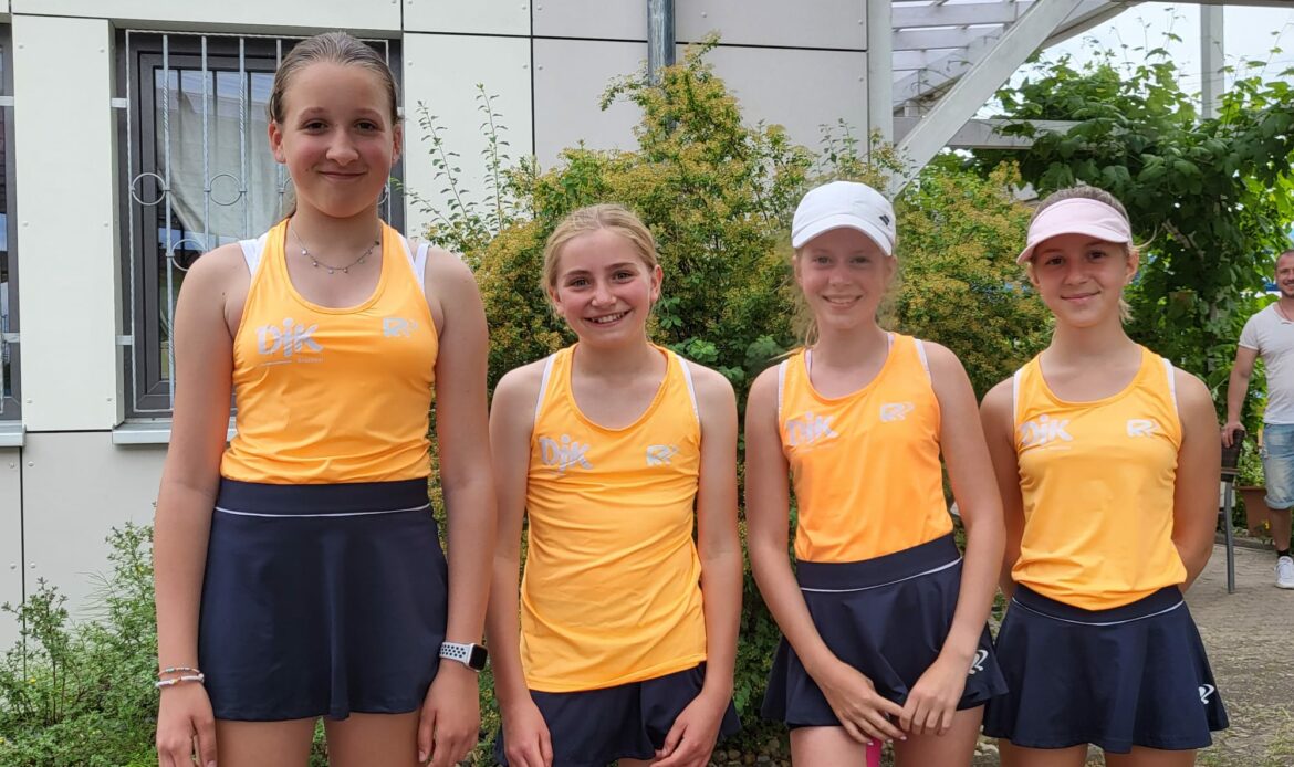 U12 Juniorinnen erneut Bezirksmannschaftsmeisterinnen - DJK Bruchsal