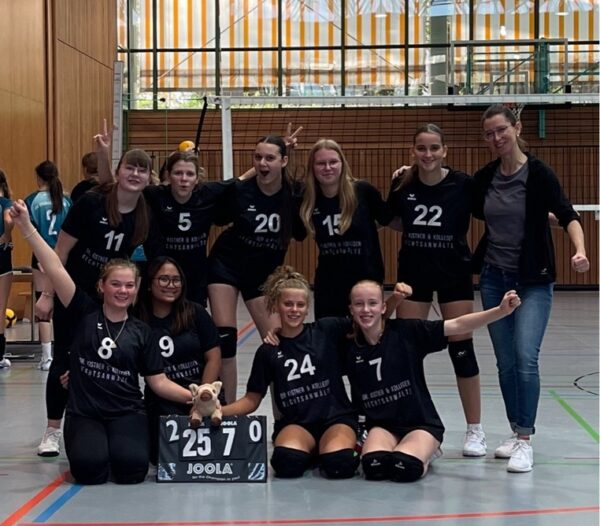 U16 Volleyballerinnen der SG DJK/TSG Bruchsal kehren erfolgreich vom Spieltag in Ettlingen zurück