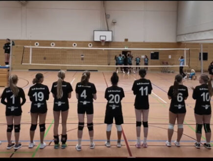 U18 Volleyballerinnen der SG DJK/TSG Bruchsal sind in die Saison gestartet