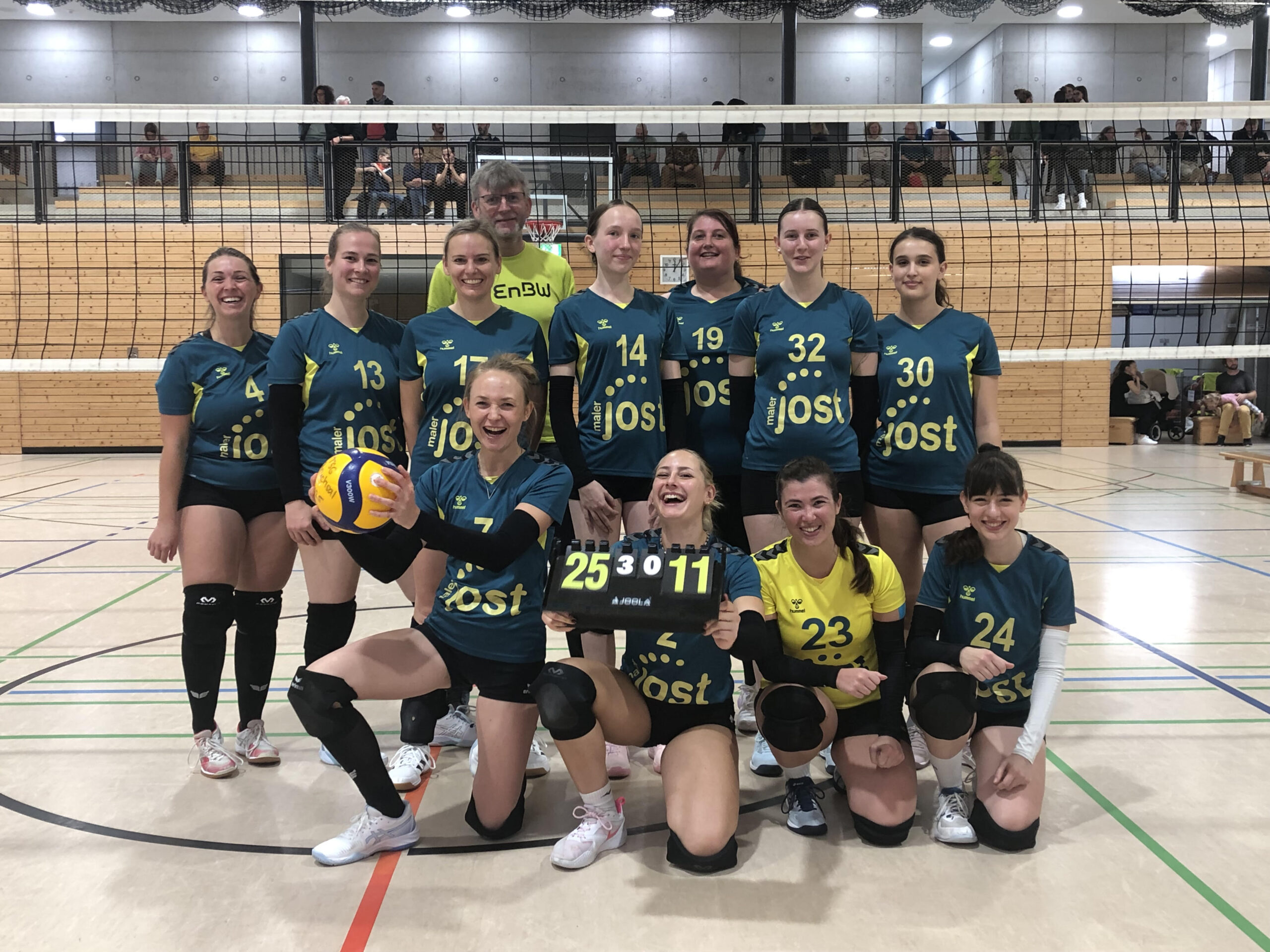Mannschaftsbild Volleyball Damen