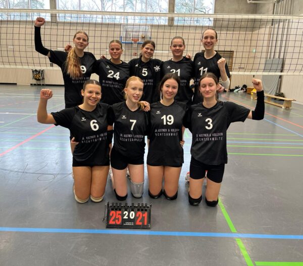 U18 Volleyballerinnen der SG DJK/TSG Bruchsal erringen Klassenerhalt in der Landesliga