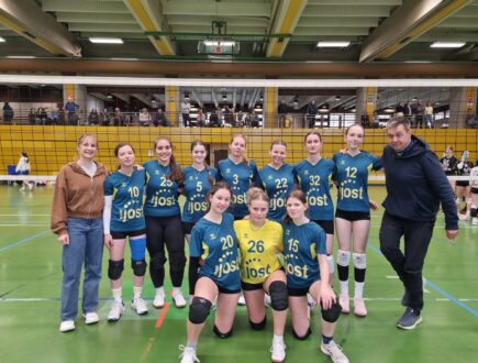 Volleyballerinnen der SG DJK/TSG Bruchsal beenden erfolgreiche U20 Saison mit der Teilnahme am Verbandspokal in Ettlingen/Rüppurr